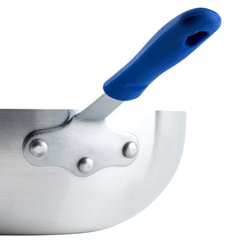 NSF certified Winco stir fry pan for trusted food-service quality.