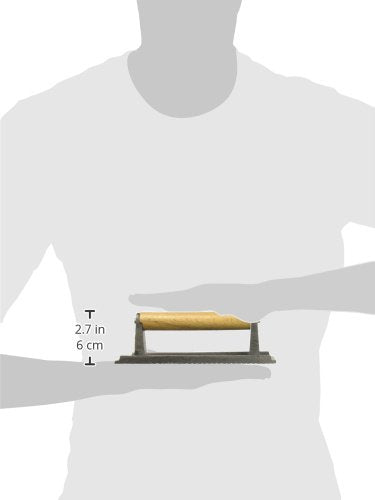Winco SWA-2 steak weight, heat retention for faster cooking and consistent sears.