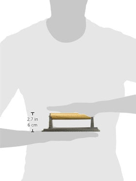 Winco SWA-2 steak weight, heat retention for faster cooking and consistent sears.