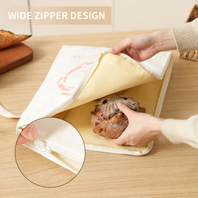WiNDANCE Freezer-safe bag stores cooled bread for later freshness