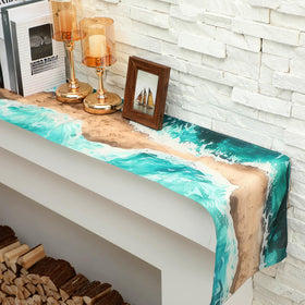Windkream Passover runner for indoor or outdoor festive tables.