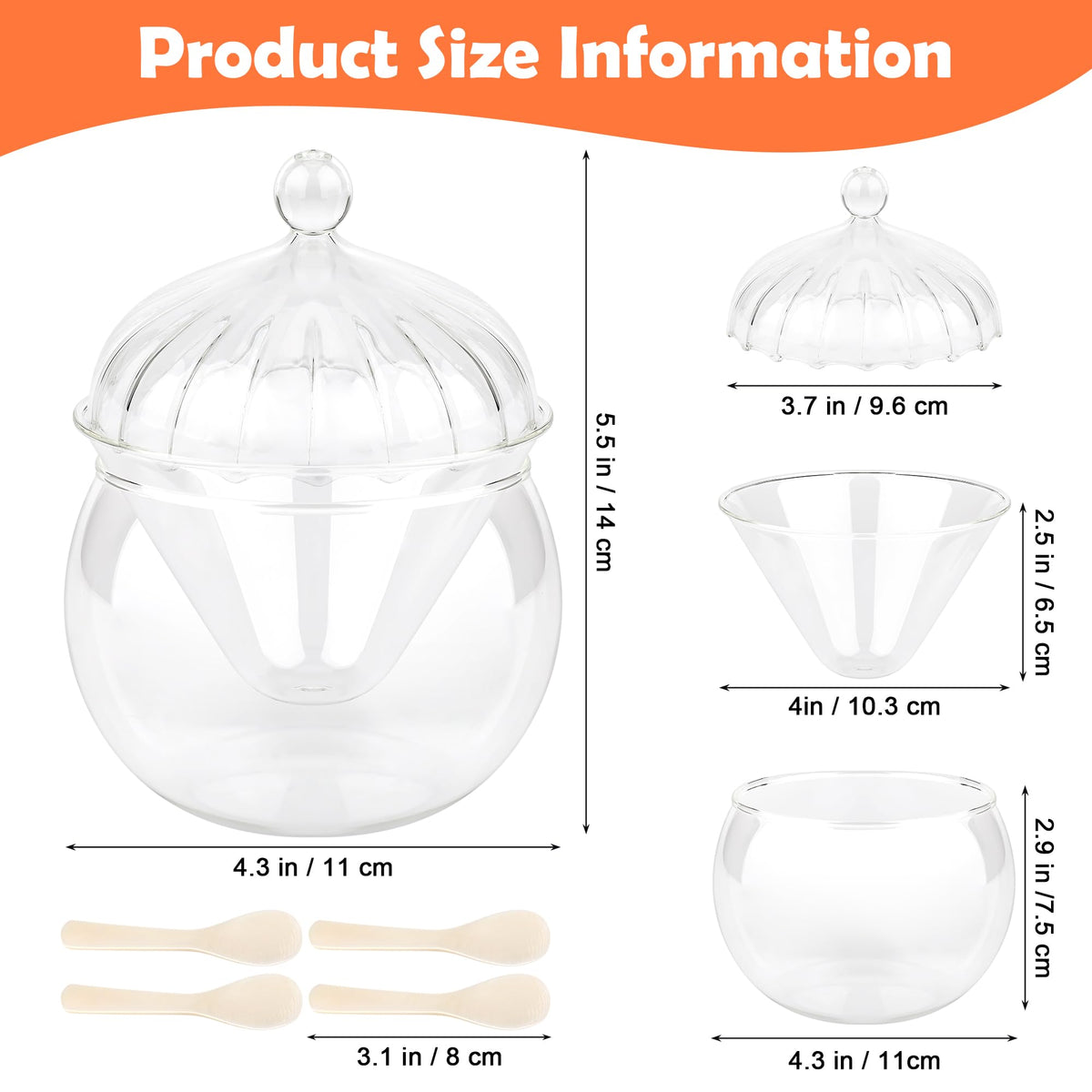 Windspeed mother-of-pearl spoons provide a smooth, odor-free tasting experience.