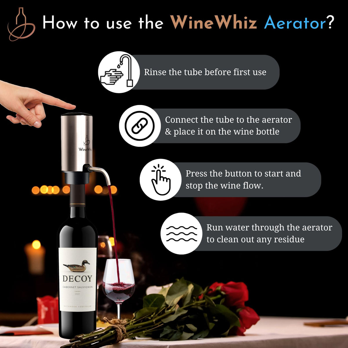 WineWhiz gift-ready packaging makes a thoughtful housewarming gift.
