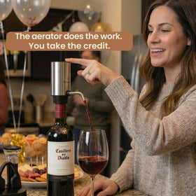 WineWhiz premium stainless steel construction for durable use.