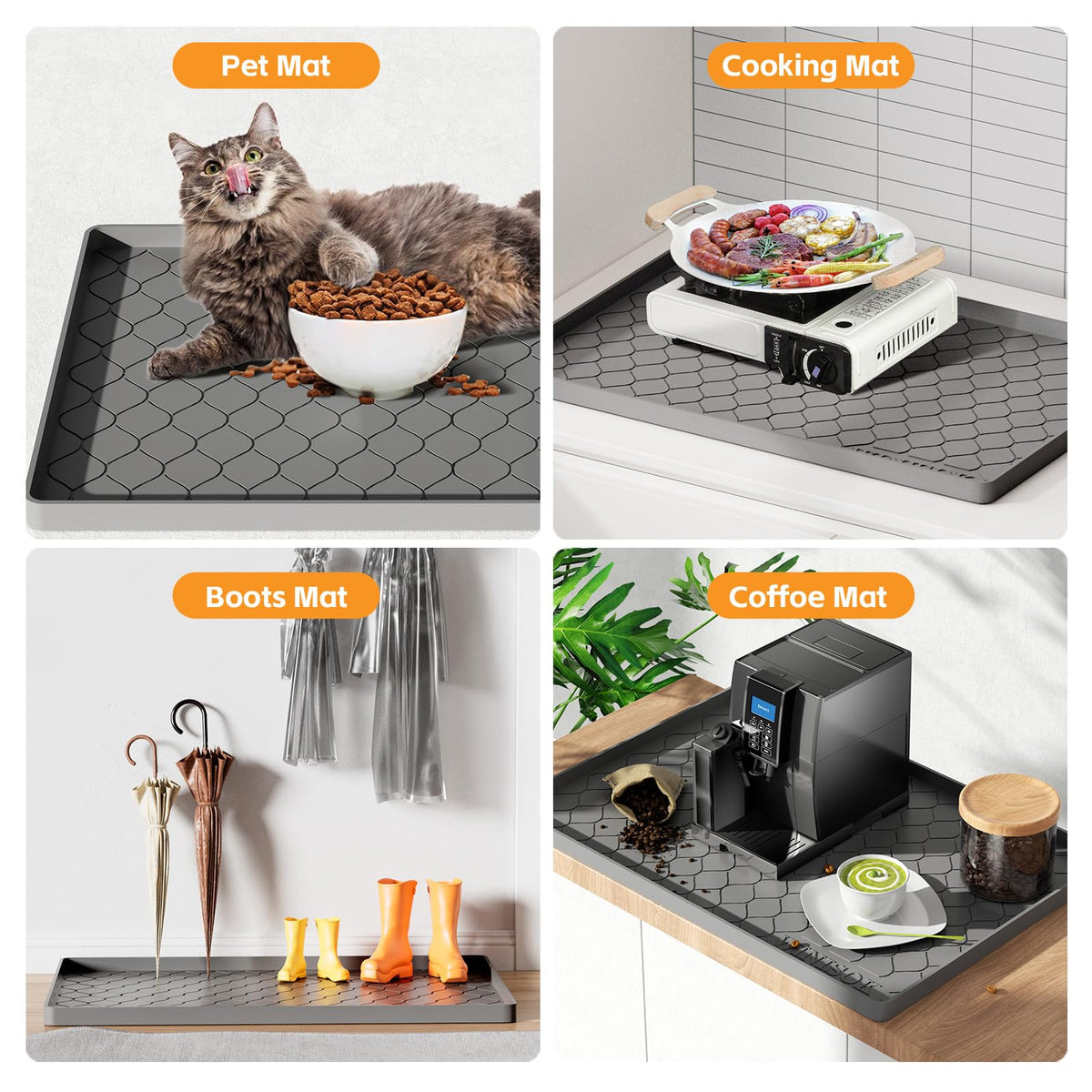 Winisok under sink mat sizing guide helps you choose the right fit.