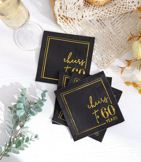 Winoo Cheers to Years napkins 3-ply closeup show premium softness and absorbency