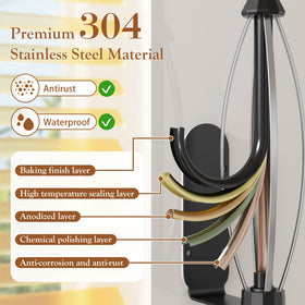 Winproper versatile use in kitchen, bathroom, or RV