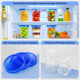 Winproper containers are microwave-safe and dishwasher-safe for quick reheats.