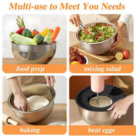 Winproper airtight lids keep ingredients fresh and reduce splatter