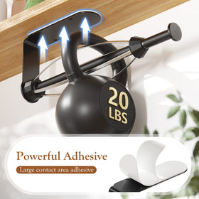 Winproper two towel robe hooks add extra hanging space
