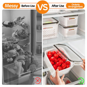 Winproper versatile containers store produce, snacks, meats, and more