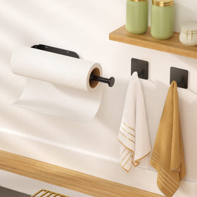 Winproper wall-mounted paper towel holder ready for quick reach