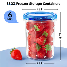 Wide-mouth design eases filling and cleaning on Winproper containers.