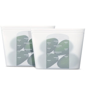 Winrock middle 32oz silicone bag, open and stand design for easy storage.