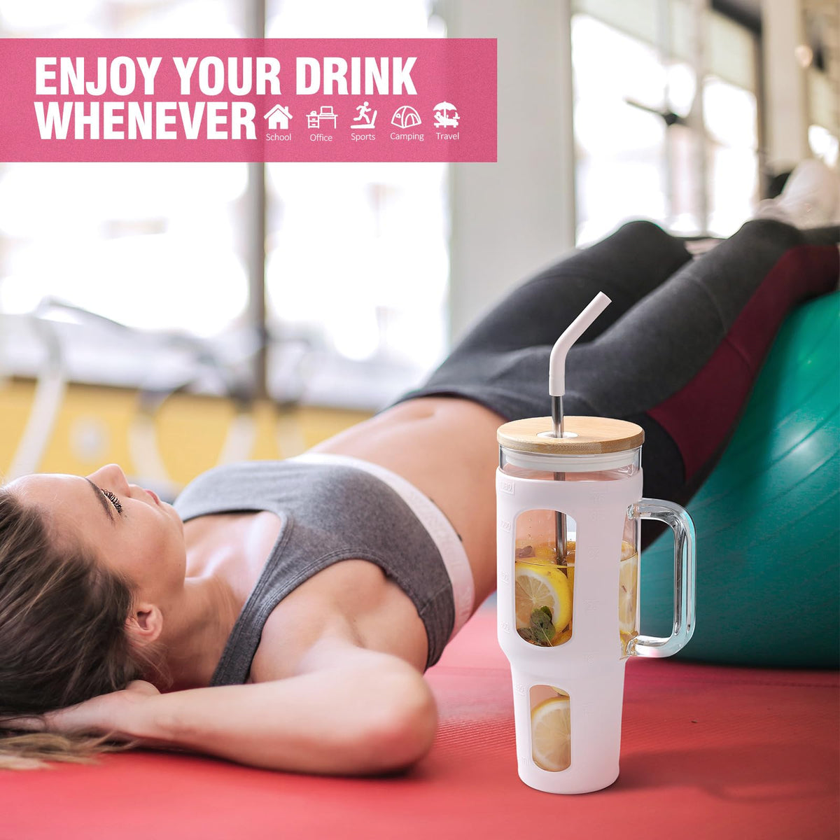 WINSA pearl and slim straws provide versatile beverage options.