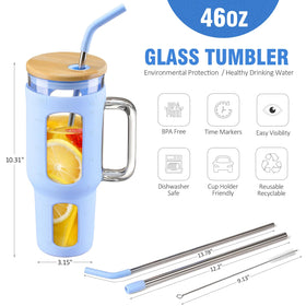 WINSA pearl and slim straws for bubble tea, smoothies, iced coffee