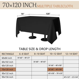 Winwingo tablecloth demonstrates wrinkle resistance and color retention after use