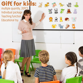 Wiooffen zebra fridge magnet helps kids explore patterns while using a whiteboard or fridge
