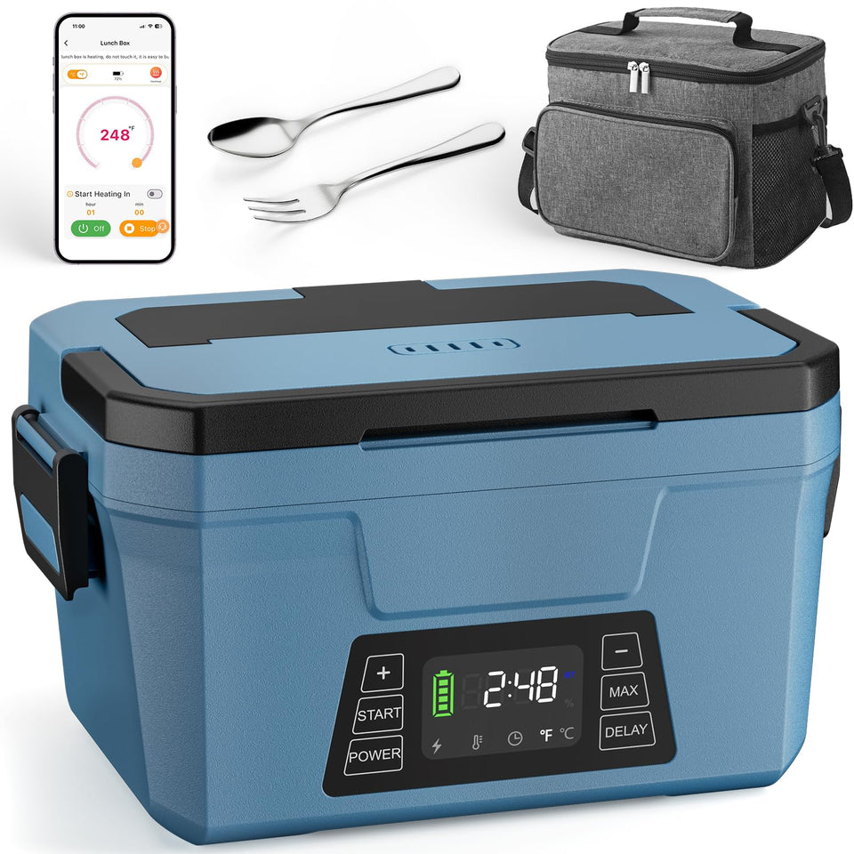 WisaKey cordless lunchbox with app control for on-the-go meals