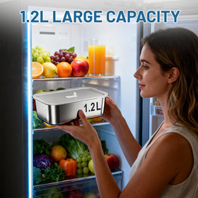 Includes insulated bag and utensils for convenient daily use
