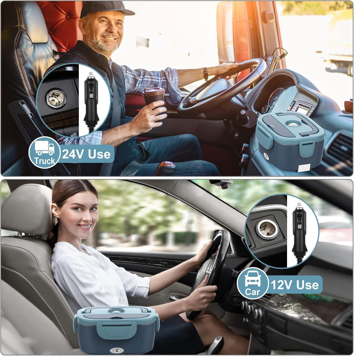 WisaKey lunch box with removable inner trays for easy cleaning and versatile meals.