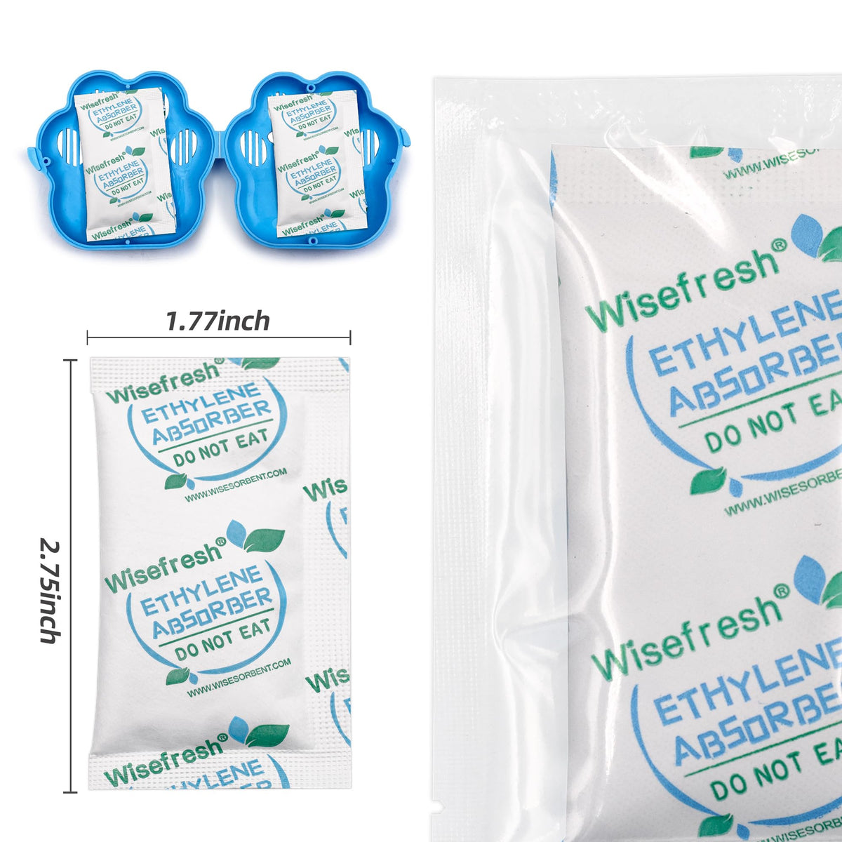 WiseFresh in fruit bowl keeps produce crisp longer