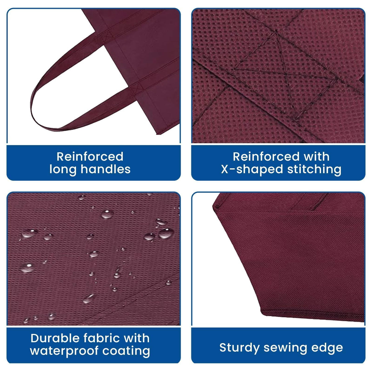 WISELIFE bag versatile for groceries and clothes on trips