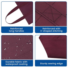 WISELIFE bag versatile for groceries and clothes on trips