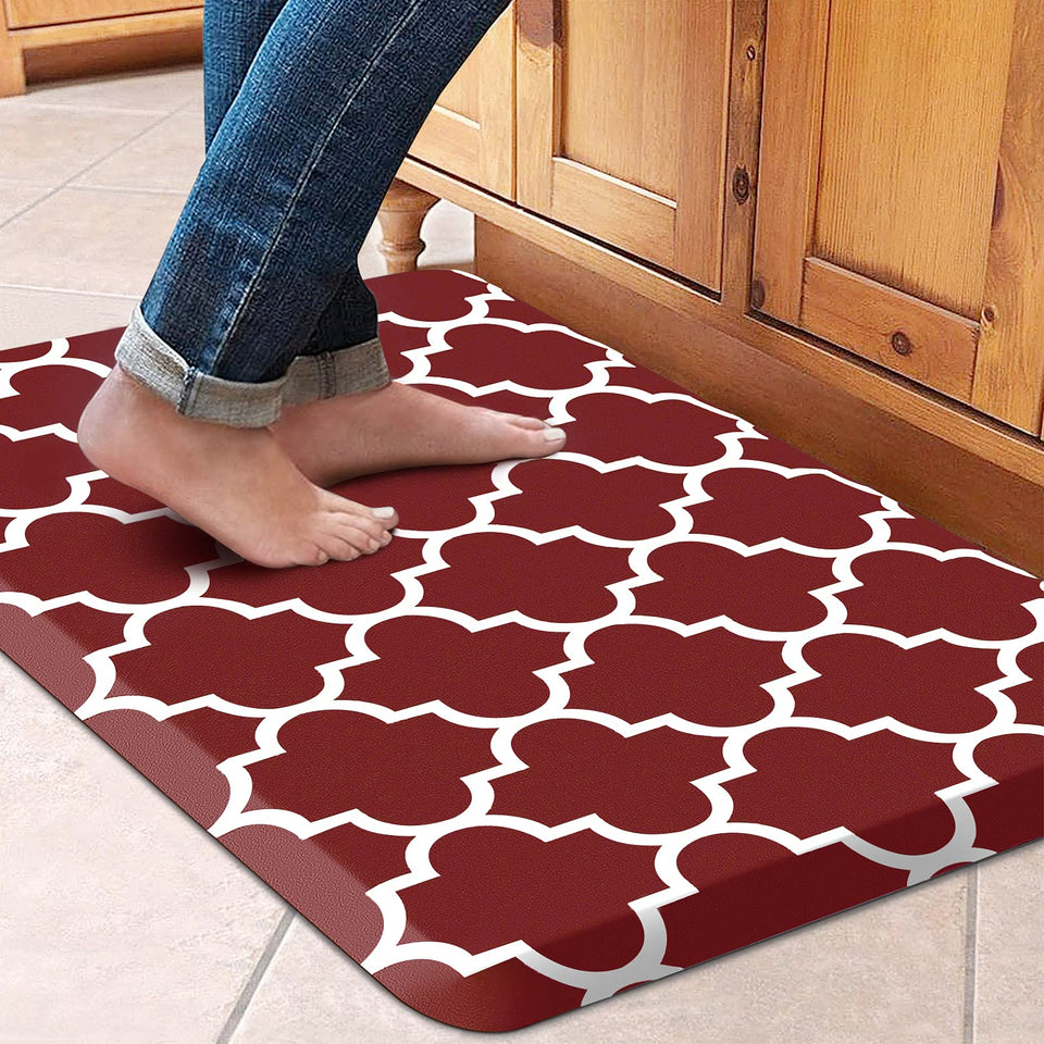 WISELIFE cushioned anti-fatigue mat for kitchen comfort and standing relief.