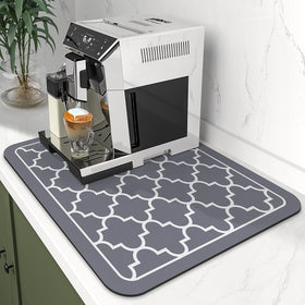 WiseLife dish drying mat large 16x24 keeps countertops dry after washing