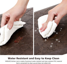 WISELIFE beveled edge and textured top help minimize slipping