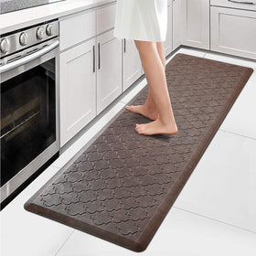 WISELIFE comfort-foam kitchen mat offers cushioned support for prolonged standing