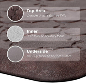 WISELIFE neutral brown color blends with kitchen décor
