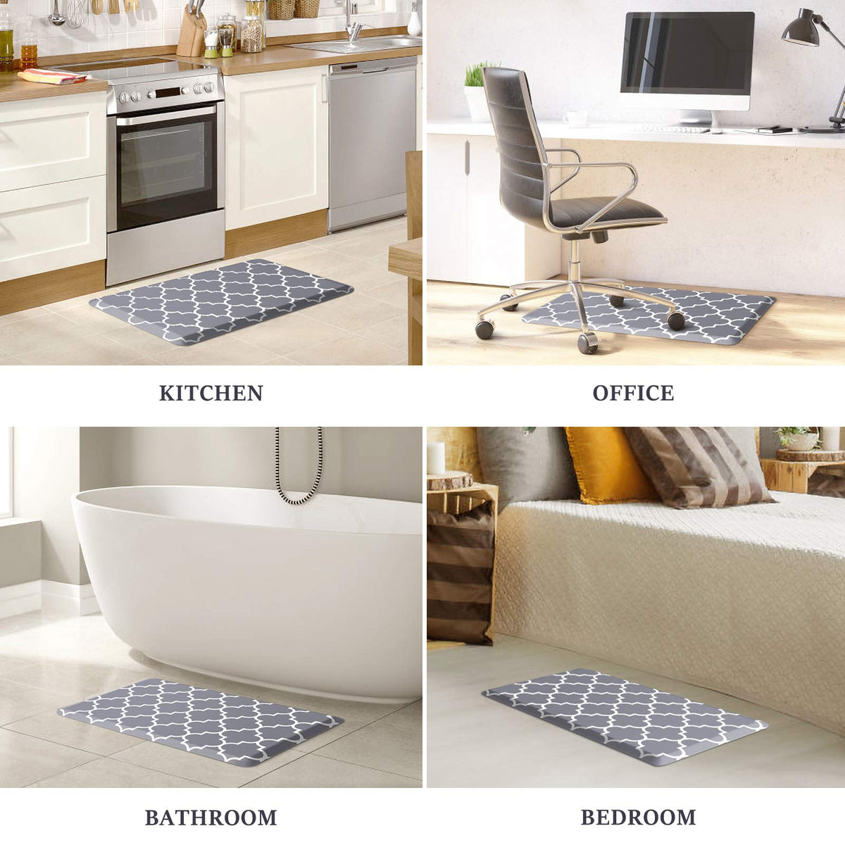 WISELIFE sink-area mat keeps standing tasks comfortable during dish chores.
