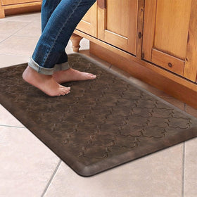 WISELIFE kitchen mat with thick foam comfort for standing tasks.