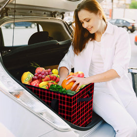 WISELIFE large grocery tote bag provides ample space for shopping.