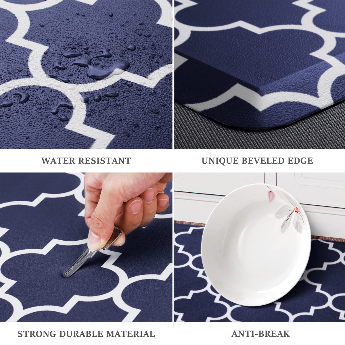 WISELIFE non-slip bottom ensures stable footing on dry surfaces.