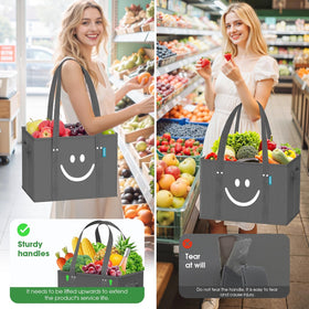 WISELIFE 3-pack ideal for picnics, beach snacks, and errands.