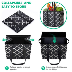 WISELIFE easy-grip handles and shoulder straps for comfortable carrying.