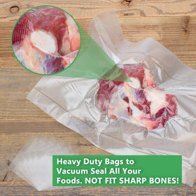 WishDirect heat and cold resistant bags tolerate freezer to microwave use