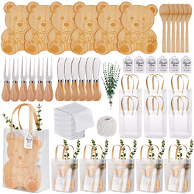 Wishfond bear-shaped cheese boards for elegant baby shower prizes