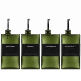WISIMMALL olive oil dispenser bottle preserves flavor with UV protection.