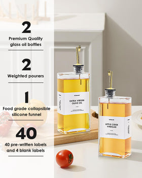 WISIMMALL convenient oil and vinegar dispenser for everyday cooking tasks.
