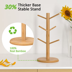 Wisuce kitchen mug display saves counter space and organizes bottles.