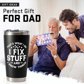 WITTSPOT 20oz tumbler featuring double-wall insulation for hot or cold drinks.