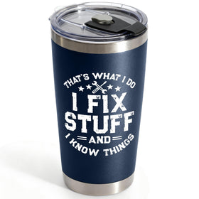 WITTSPOT 20oz tumbler front view highlighting durable stainless steel for daily use.