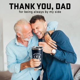 WITTSPOT 20oz tumbler gift-ready, ideal for dad, grandpa, or man-friendly gifts.