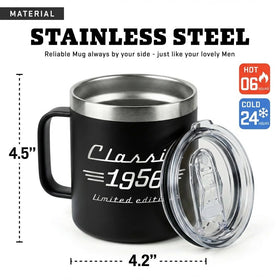 WITTSPOT rust-resistant, durable mug built for everyday wear and outdoor use.