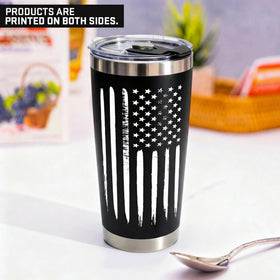 WITTSPOT stainless steel tumbler close-up emphasizing rust resistance and long-lasting build.