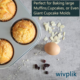 Wivplik heavy-duty carbon steel construction for durable, even baking